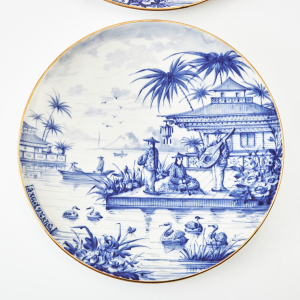 PEDER MÖLLER Plate Gustavsberg 1800-tal
